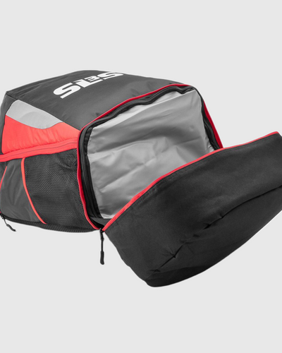 Versatile triathlon backpack with ample storage capacity