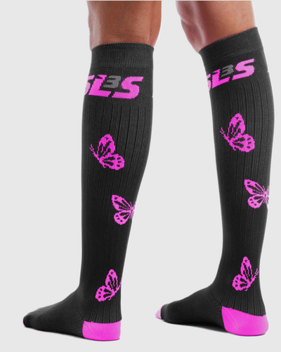Women's Butterfly Compression Socks - SALE