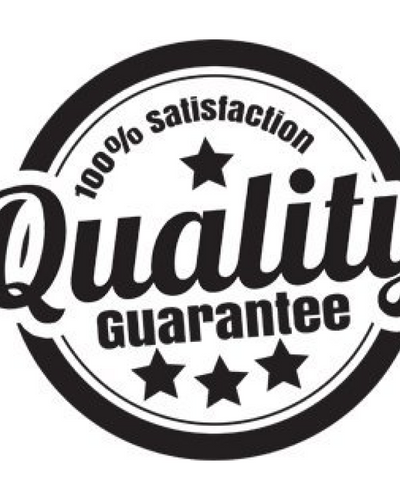 A black and white logo with the words 