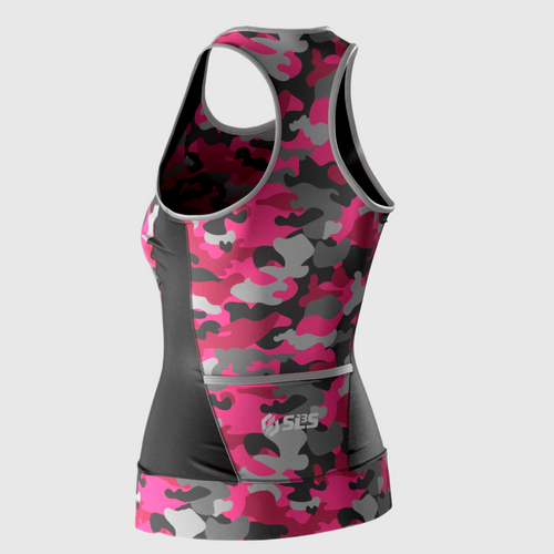 Women's Pro Camo Tri Top