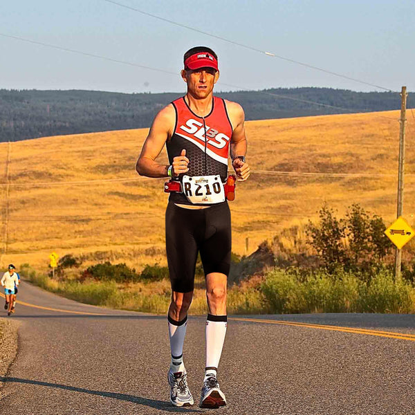 Pro Triathlon Race Shorts Black (Zip Pocket)