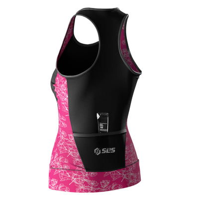 Women's Pro Triathlon Top | Floral