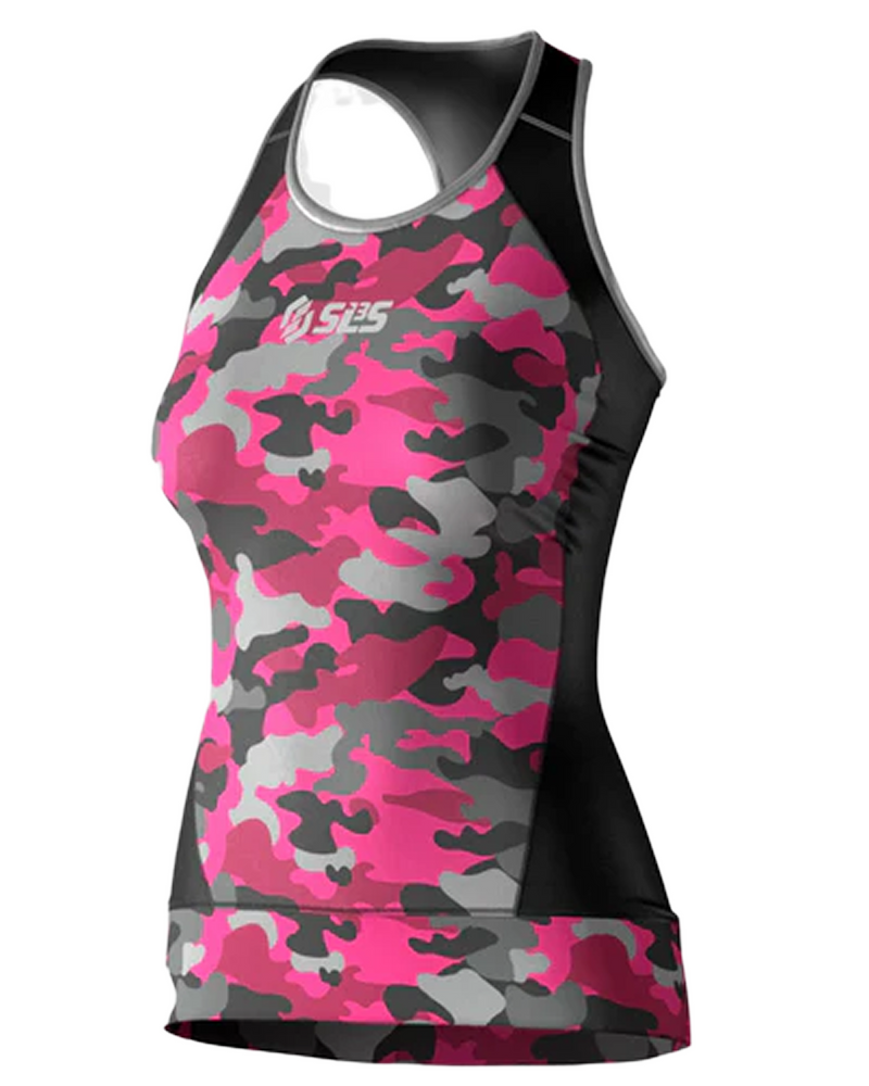 Women's Pro Athena K2 Tri Tops - Camo Kara