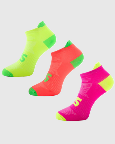 Neon Running Socks | Multi-Pack - Image 1