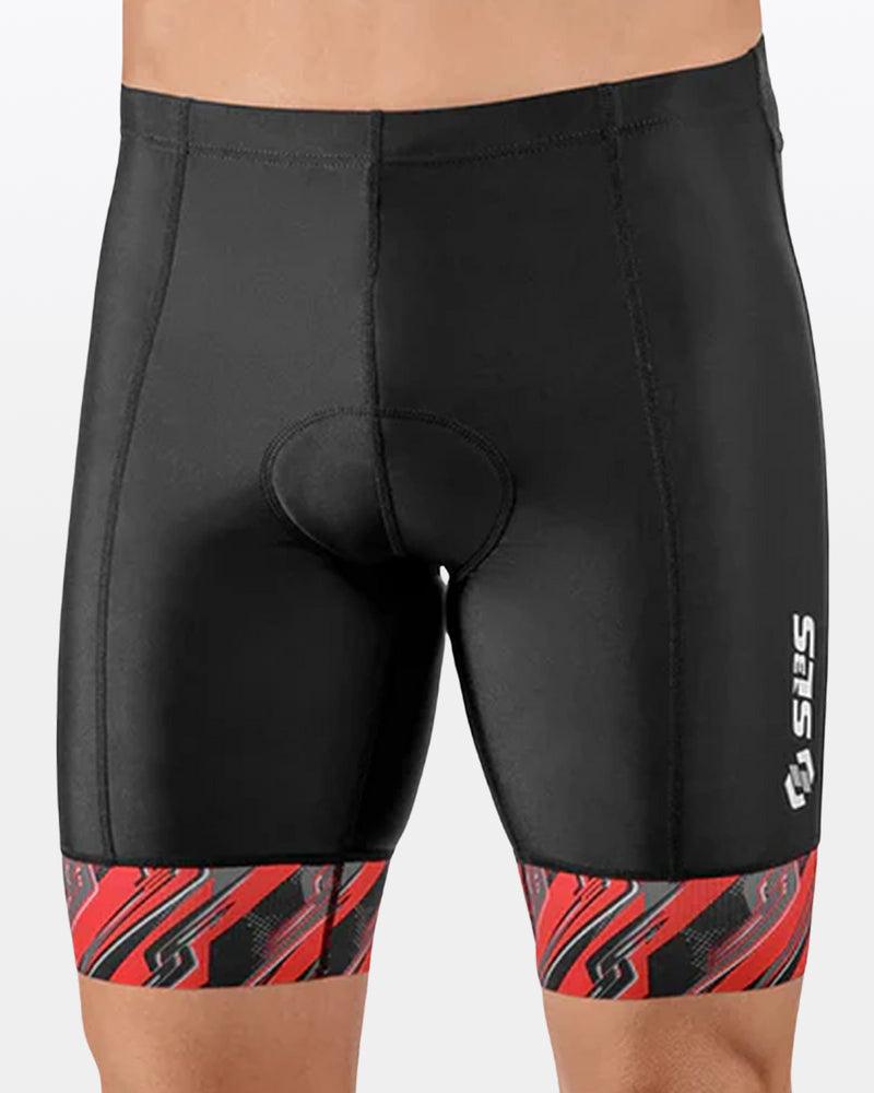 Men's AG Exon Quad Pocket 8" Tri Shorts - Cyber Red