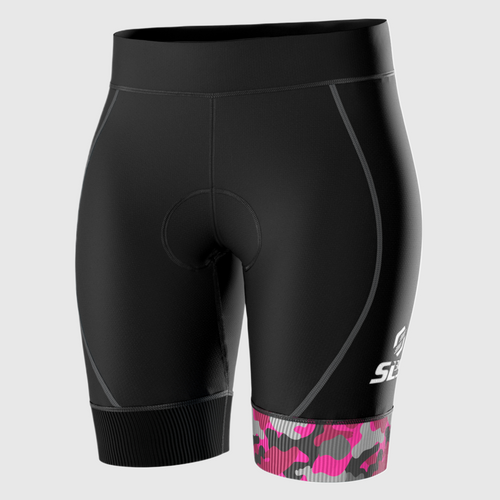 Women's Pro Camo Tri Shorts