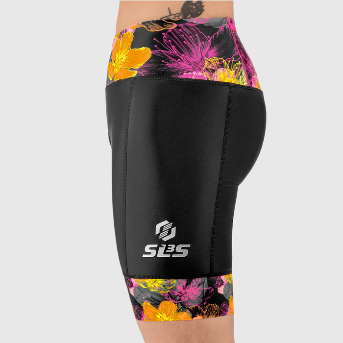 Women's AG Triathlon Shorts | Blossoms