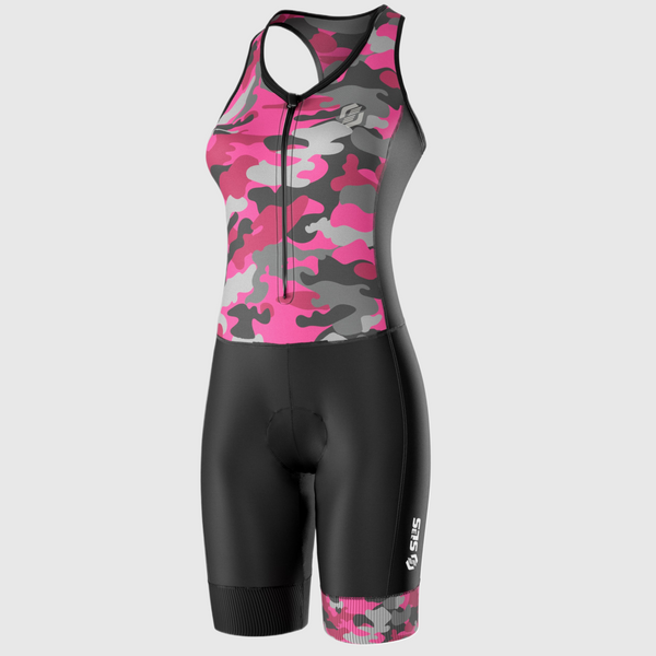 Women's Pro Camo Tri Suit