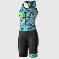 Women's PRO Triathlon Suit | Half Camo