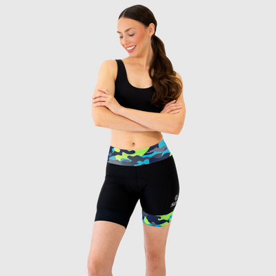 Women's AG Camo Tri Shorts - Image 2