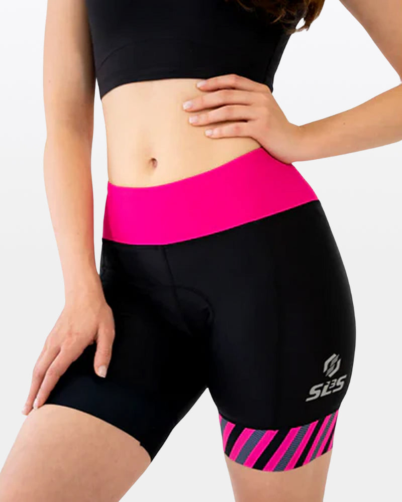 Women's AG Trackhawk Tri Shorts - Fuchsia