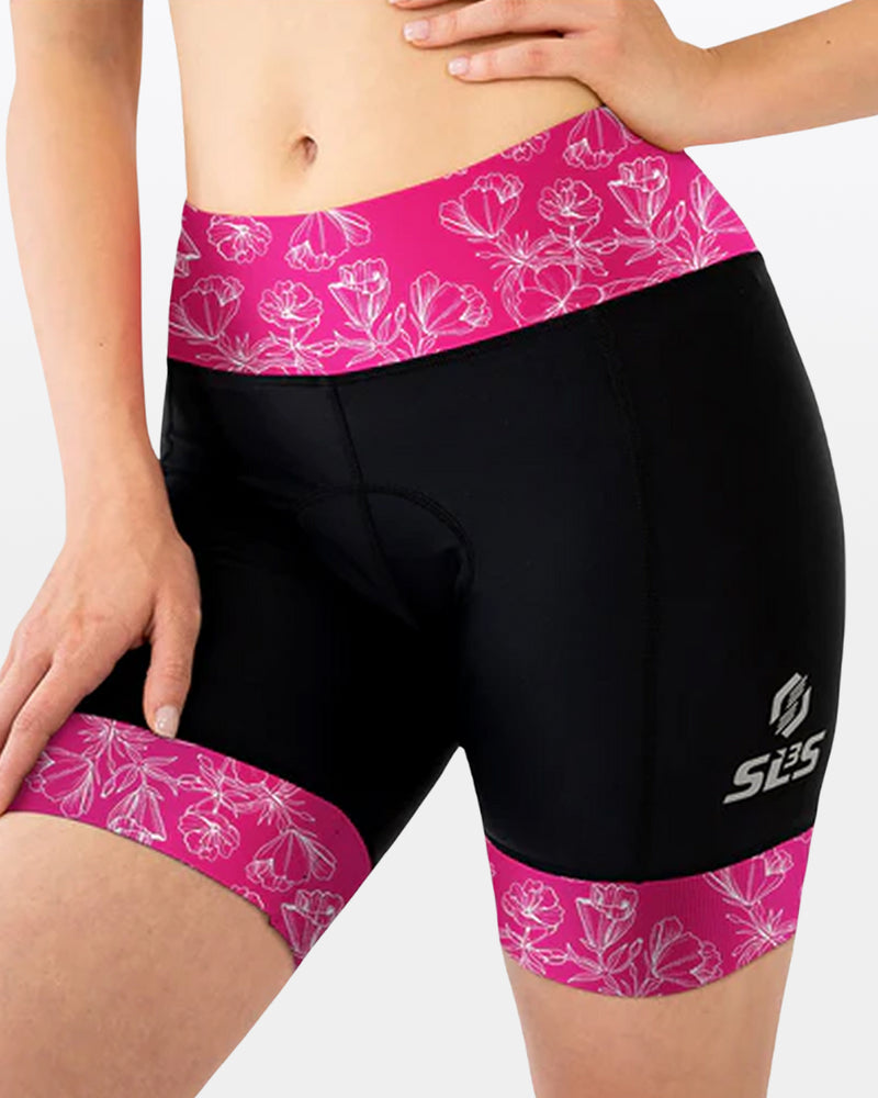 Women's AG Trackhawk Tri Shorts - Pink Rose