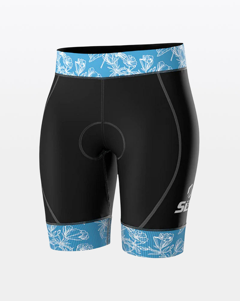 Women's AG Trackhawk Tri Shorts - Blue Rose