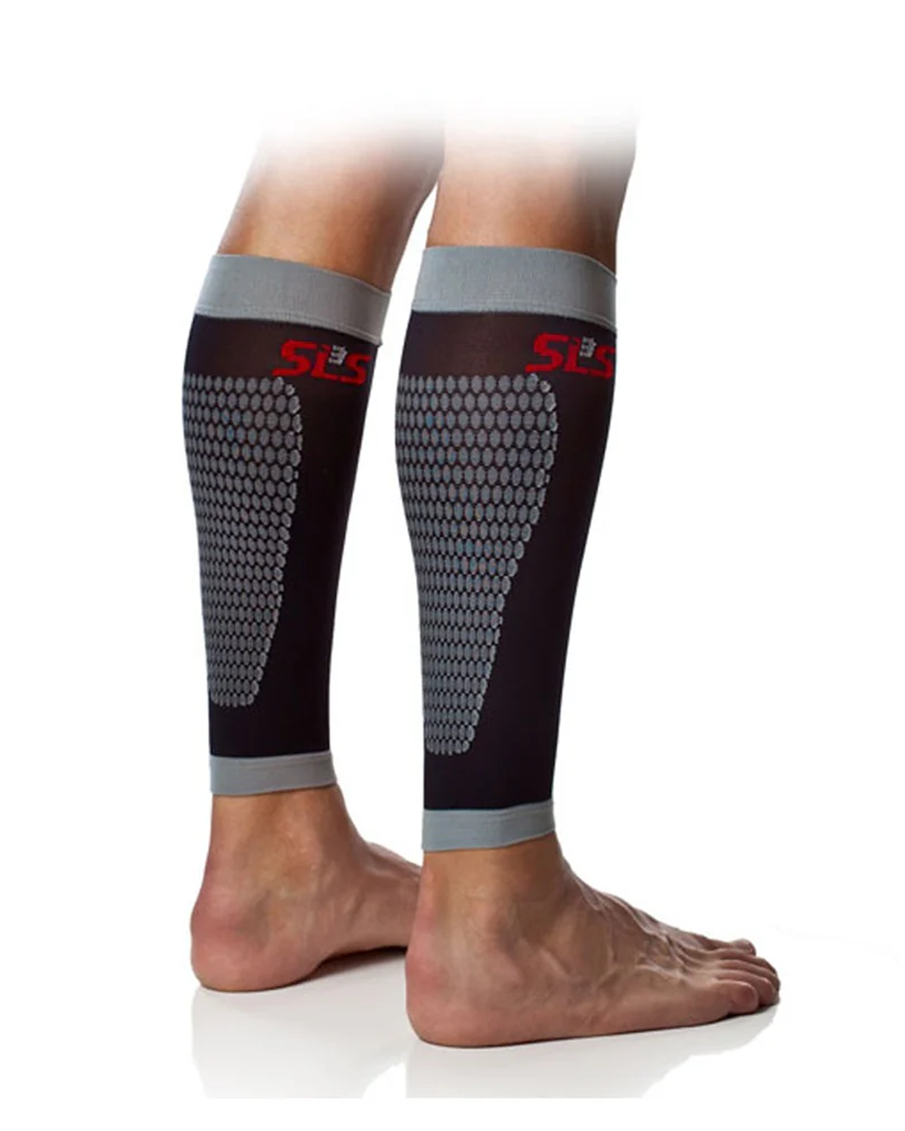 Calze Da Compressione Serie-3 Per Polpaccio - Taglia S, Nero - Foto 2