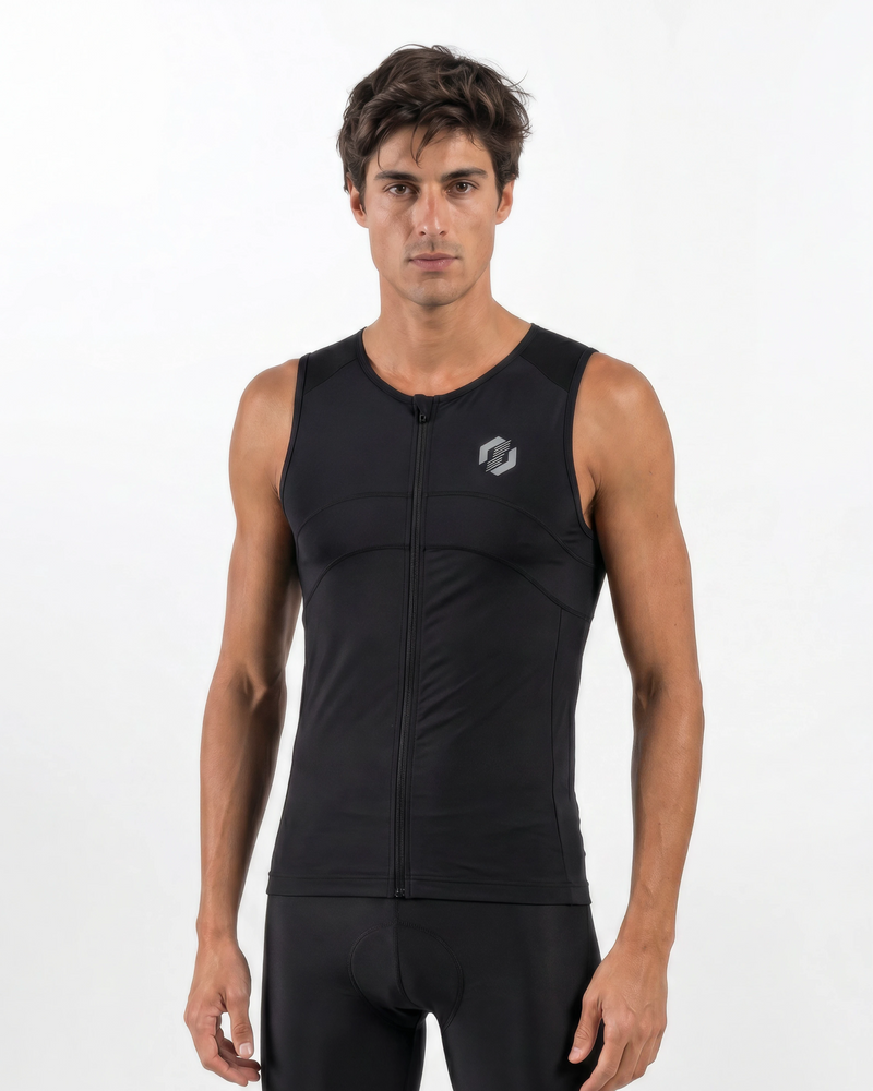 Men's Pro Trackhawk Tri Tops - Midnight Black