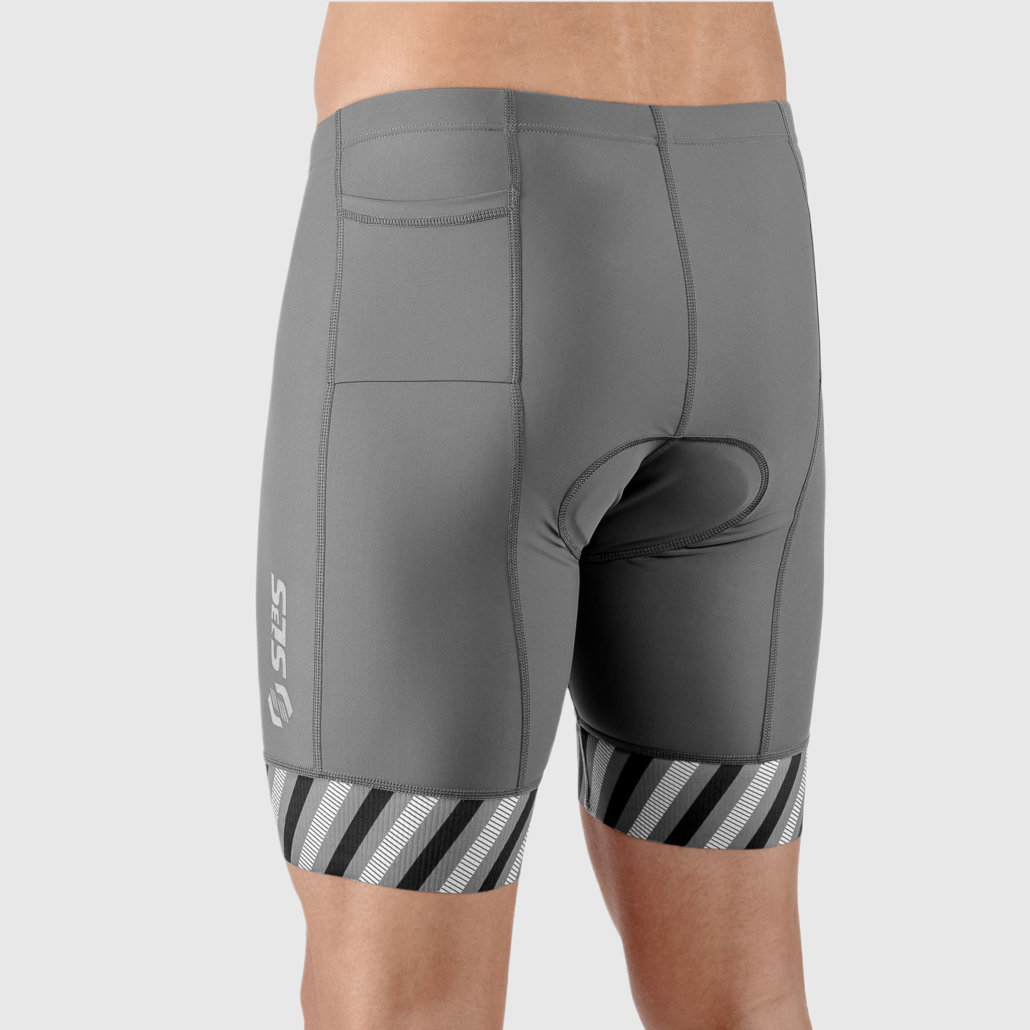SLS3 Pro Triathlon Shorts Men - Padded FX Tri Short With Medium Compression & 2 Pockets