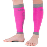 pink calf sleeves compression
